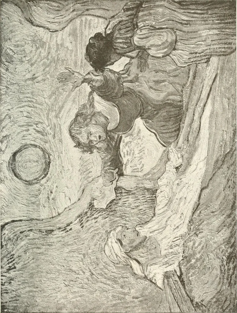 An illustration from Kunst und Religion : ein Versuch über die Möglichkeit neuer religiöser Kunst, 1919, leaf 132