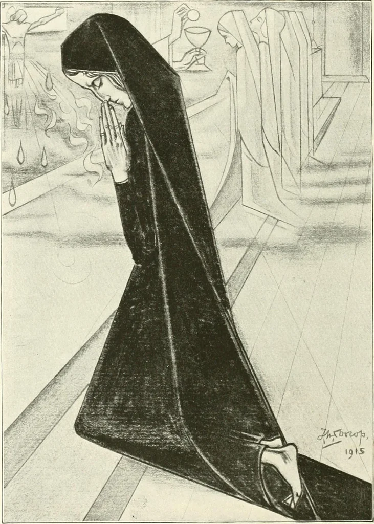 An illustration from Kunst und Religion : ein Versuch über die Möglichkeit neuer religiöser Kunst, 1919, leaf 139
