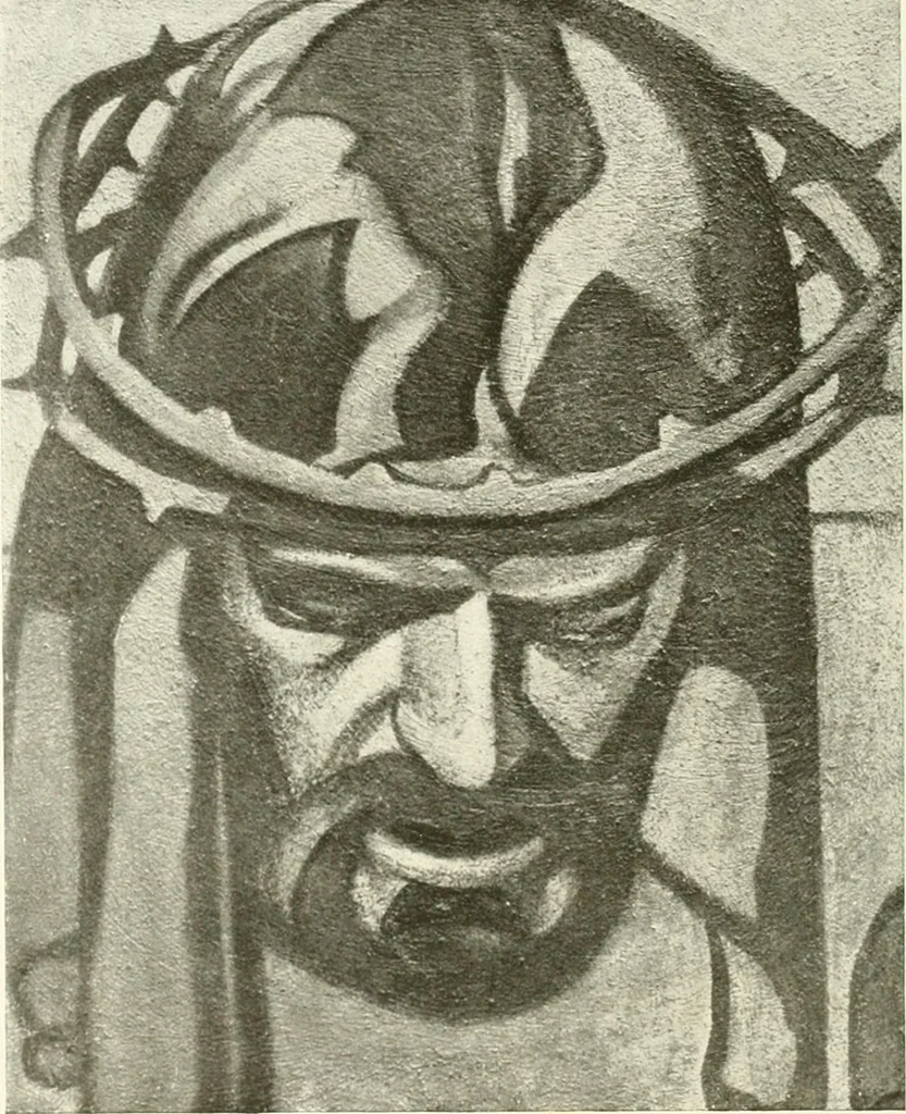 An illustration from Kunst und Religion : ein Versuch über die Möglichkeit neuer religiöser Kunst, 1919, leaf 141