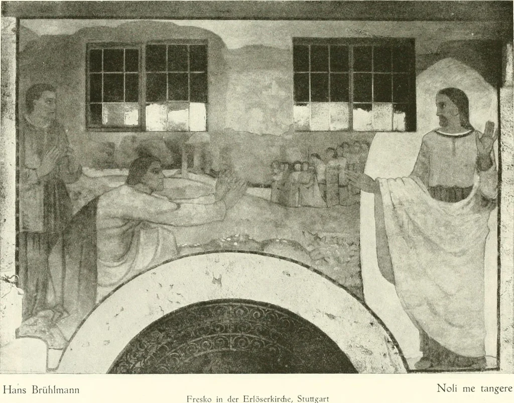 An illustration from Kunst und Religion : ein Versuch über die Möglichkeit neuer religiöser Kunst, 1919, leaf 143