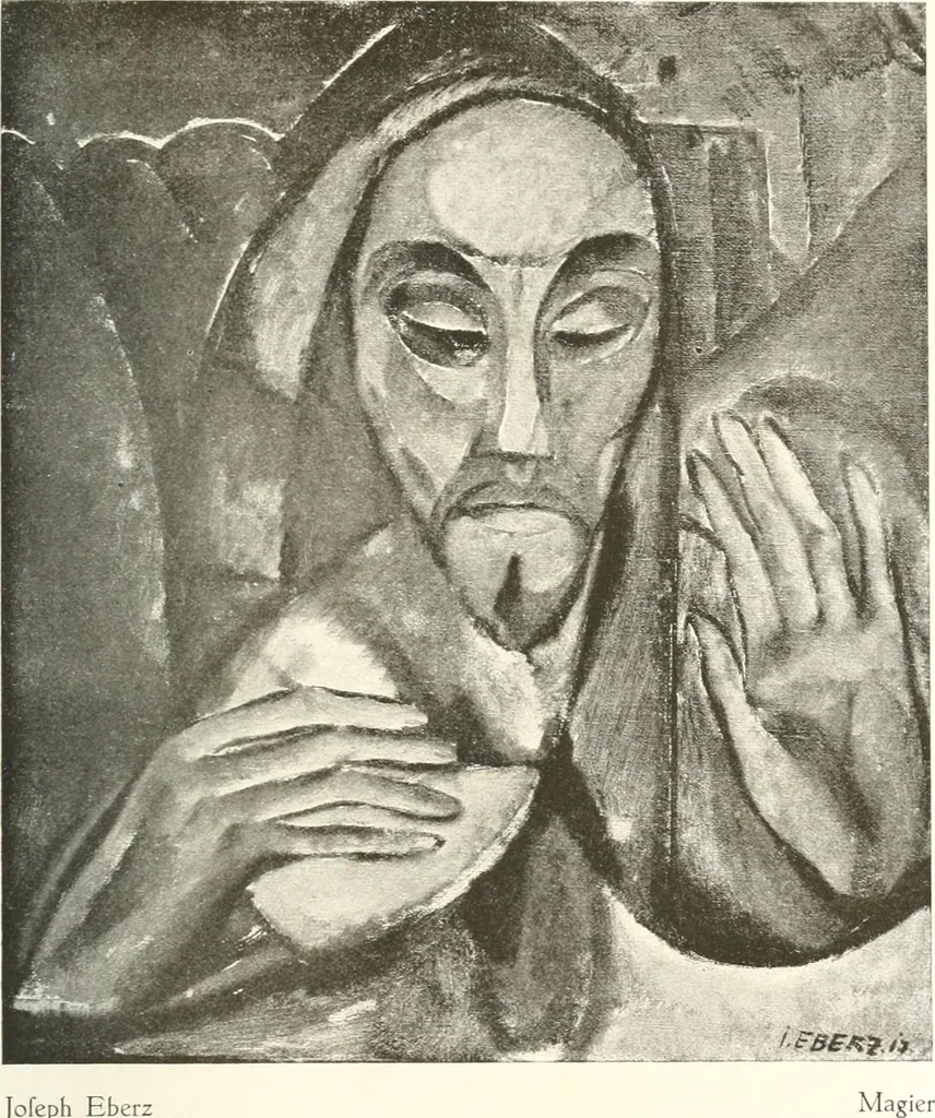 An illustration from Kunst und Religion : ein Versuch über die Möglichkeit neuer religiöser Kunst, 1919, leaf 154