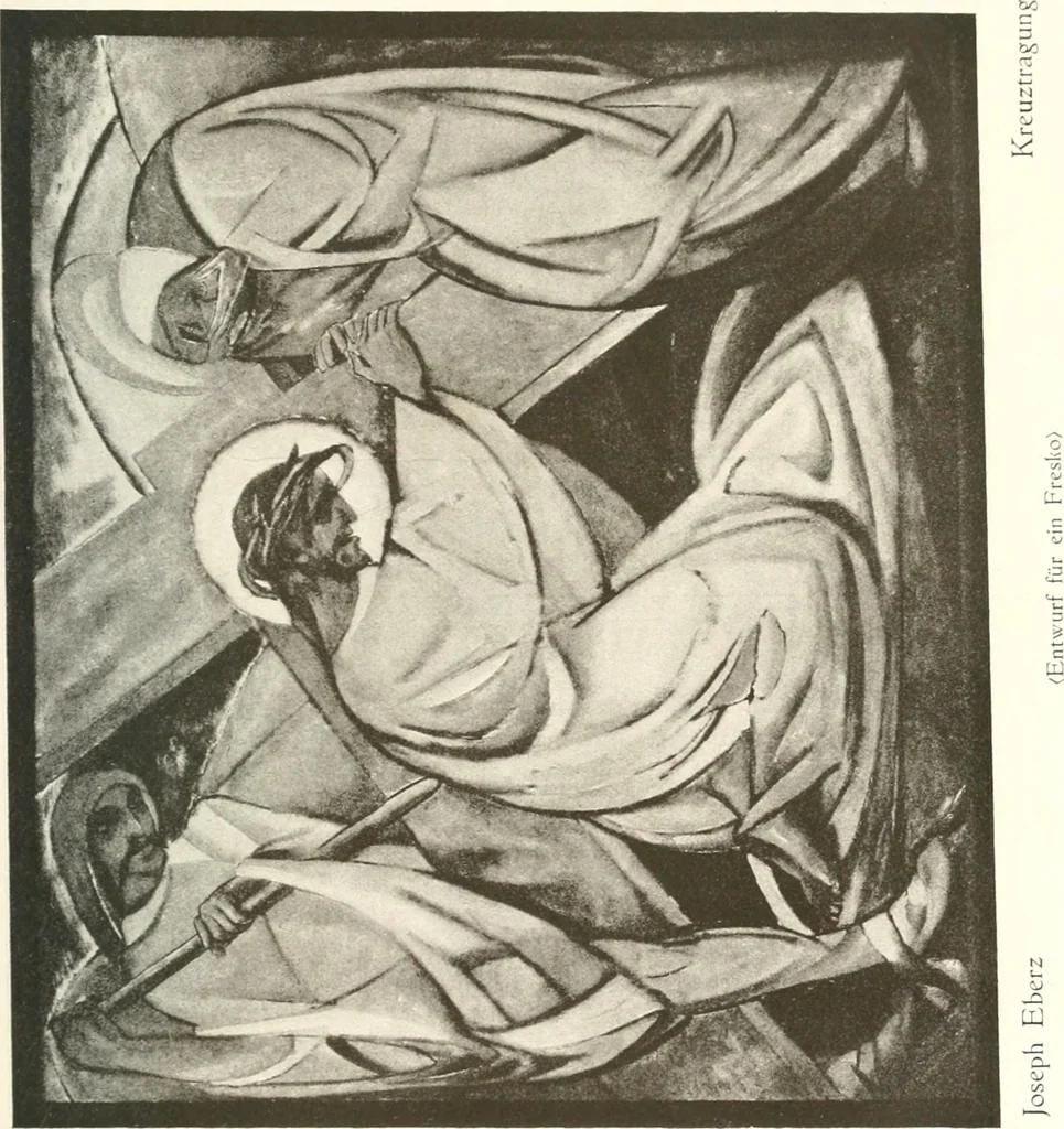 An illustration from Kunst und Religion : ein Versuch über die Möglichkeit neuer religiöser Kunst, 1919, leaf 156