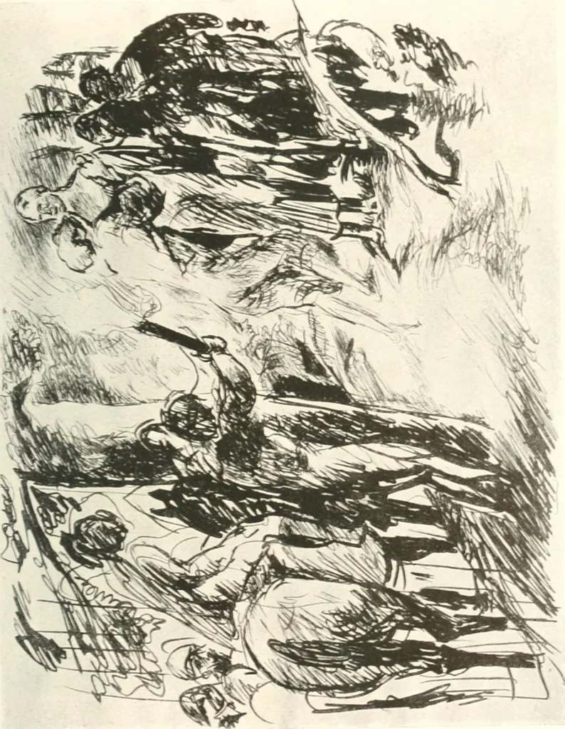 An illustration from Kunst und Religion : ein Versuch über die Möglichkeit neuer religiöser Kunst, 1919, leaf 160