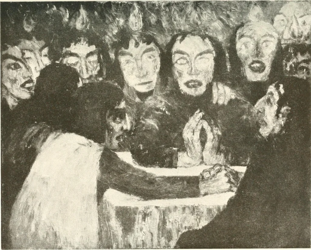 An illustration from Kunst und Religion : ein Versuch über die Möglichkeit neuer religiöser Kunst, 1919, leaf 186