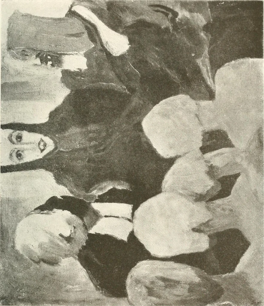 An illustration from Kunst und Religion : ein Versuch über die Möglichkeit neuer religiöser Kunst, 1919, leaf 188