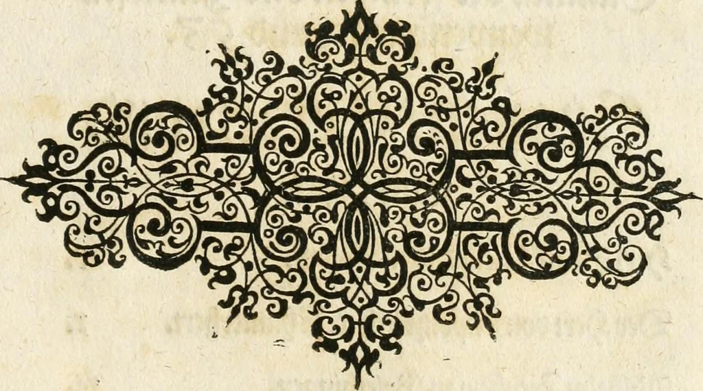 An illustration from Kurtze doch gegründte Beschreibung des durchleuchtigen hochgebornnen Fürsten vnnd Herzen, Herzen Wilhalmen,: Pfaltzgrauen bey Rhein, Hertzogen inn Obern vnd Nidern Baiern, &c. vnd derselbe, geliebsten Gemahel, der deuchtleuchtigist hochgebornnen Fürstin, Frewlein Renata gebornne Hertzogin zu Lottringen vnd Parr, &c. gehalten Hochzeitlichen Ehren Fests. Auch welcher gestalt die...Potentaten...enschinen. Vnd dann was für herrliche Ritterspil...Neben andern...kurtzweilen...in der Fürstlichen Haubstat München gehalten worden sein, den zwenvndzwaintzigisten vnd nachuolgende tag Februarij, Jm 1568. Jar, 1568, leaf 24