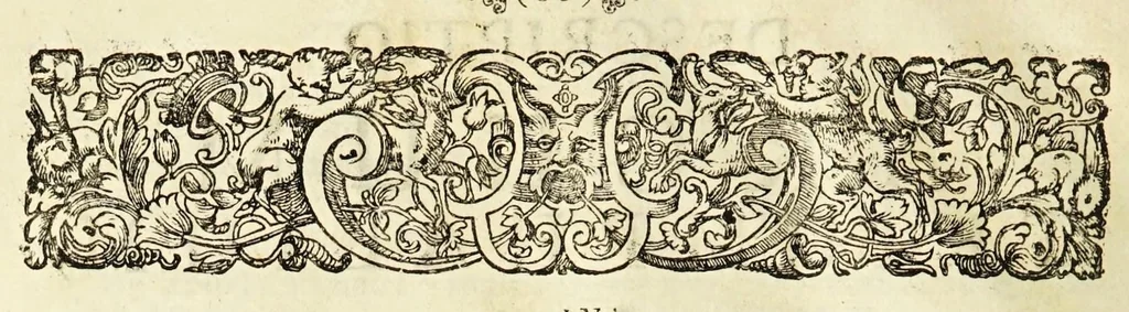 An illustration from Kurtze vnd eygentliche Beschreibung dess jenigen, so bey der Verlöbnus, Heimführ- vnd Vermählung dess durchleuchtigsten Fürsten vnd Herrn, Herrn Caroli, Pfaltzgrafens bey Rhein vnd Chur-Printzens, Hertzogen in Bayern &c. mit der auch durchleuchtigsten Fürstin vnd Frauen, Fraven Wilhelmina Ernestina, geborner königl. Erb-Princessin zu Dennemarck, Norwegen, der Wenden vnd Gothen, Hertzogin zu Schlesswig, Hollstein, Stormarren vnd der Ditmarschen, Gräfin zu Oldenburg vnd Delmenhhorst &c. vorgangen : mit beygefügten vnterschiedlichen Kupfferstücken, Emblematibus, auch gehaltenen Orationen, vnd auffgesetzten Ehren-Gedichten, 1672, leaf 80