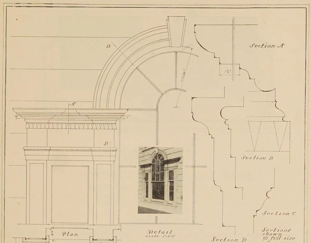An illustration from Kyanize white enamel : series of measured drawings, 1920, leaf 11