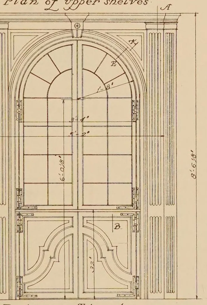 An illustration from Kyanize white enamel : series of measured drawings, 1920, leaf 17