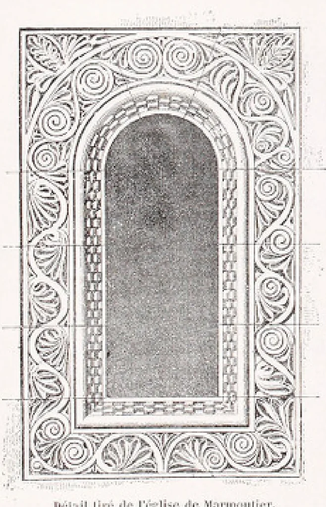 An illustration from L' Ornement Polychrome Cent Planches Color lithograph Albert-Charles-Auguste Racinet, 1880, leaf 45