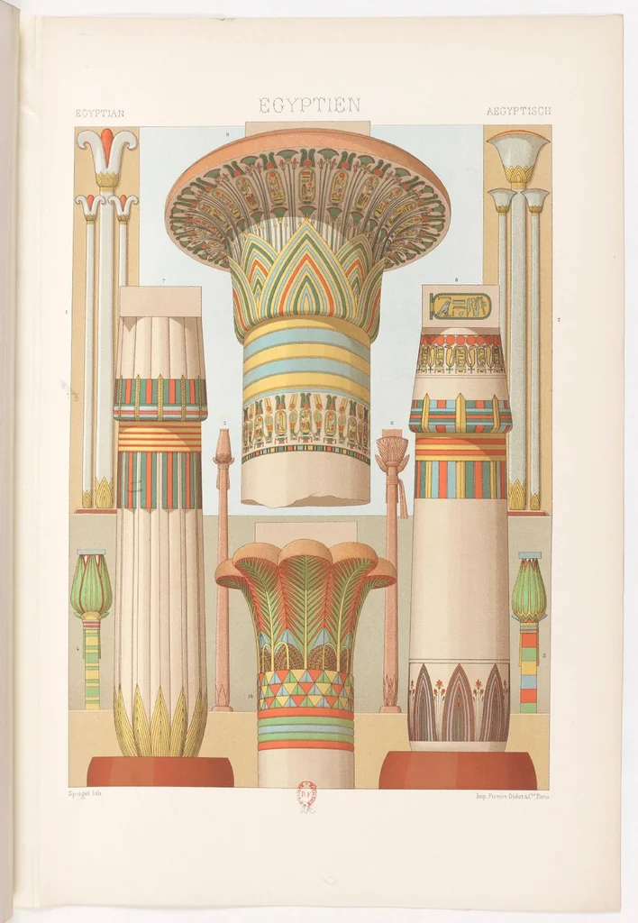 An illustration from VOL 2 L' Ornement Polychrome Cent Planches, 1869, leaf 23