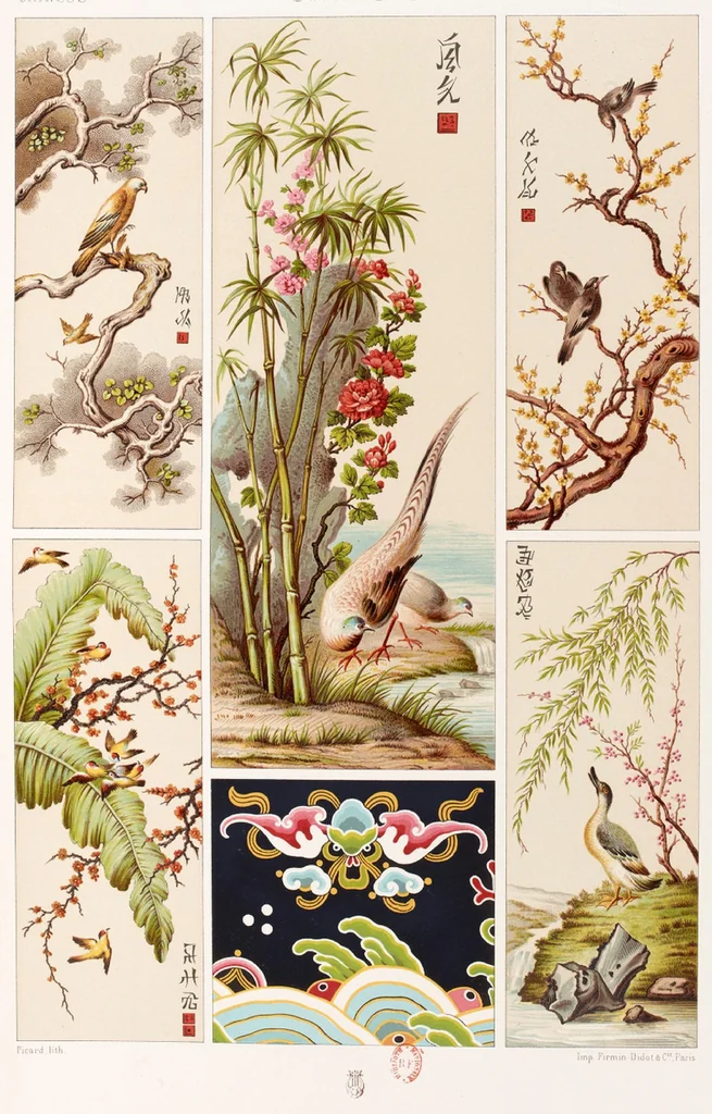 An illustration from VOL 2 L' Ornement Polychrome Cent Planches, 1869, leaf 53