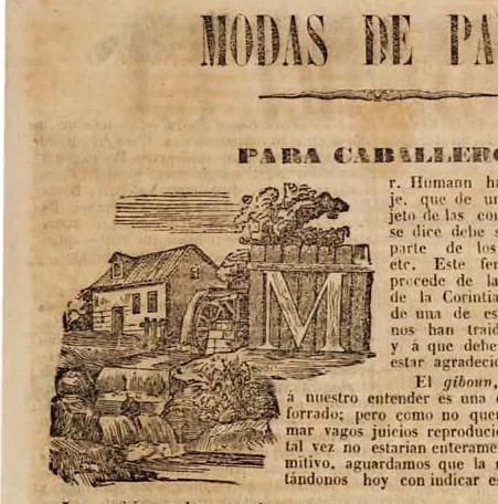 An illustration from La Amenidad : periódico semanal de literatura, modas y teatros., 1845, leaf 50