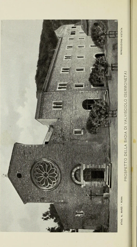 An illustration from La Badia di Valvisciolo : notizie e ricerche, 1905, leaf 19