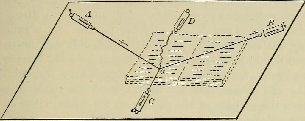 An illustration from Laboratory exercises in elementary physics, 1892, leaf 174