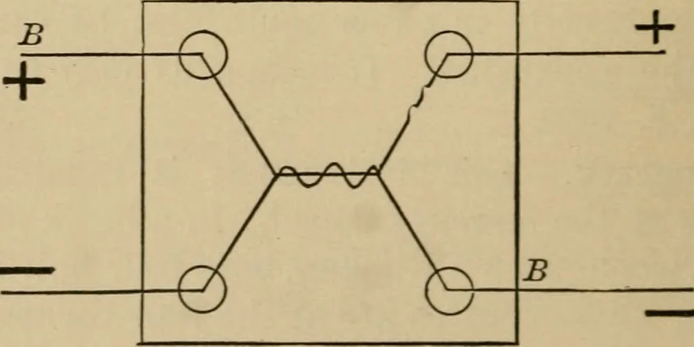 An illustration from Laboratory exercises in elementary physics, 1892, leaf 239