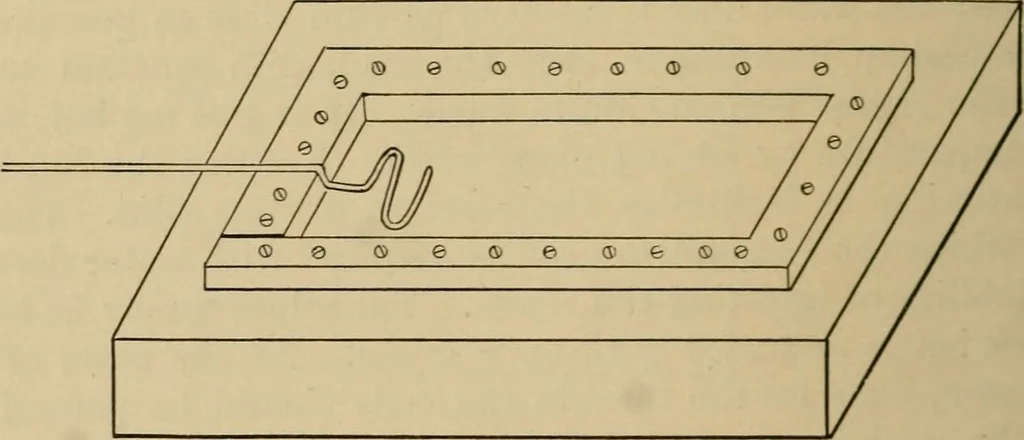 An illustration from Laboratory exercises in elementary physics, 1892, leaf 241