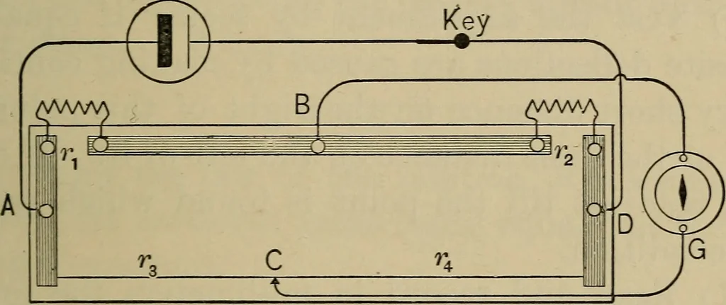 An illustration from Laboratory exercises in physics for secondary schools, 1902, leaf 148