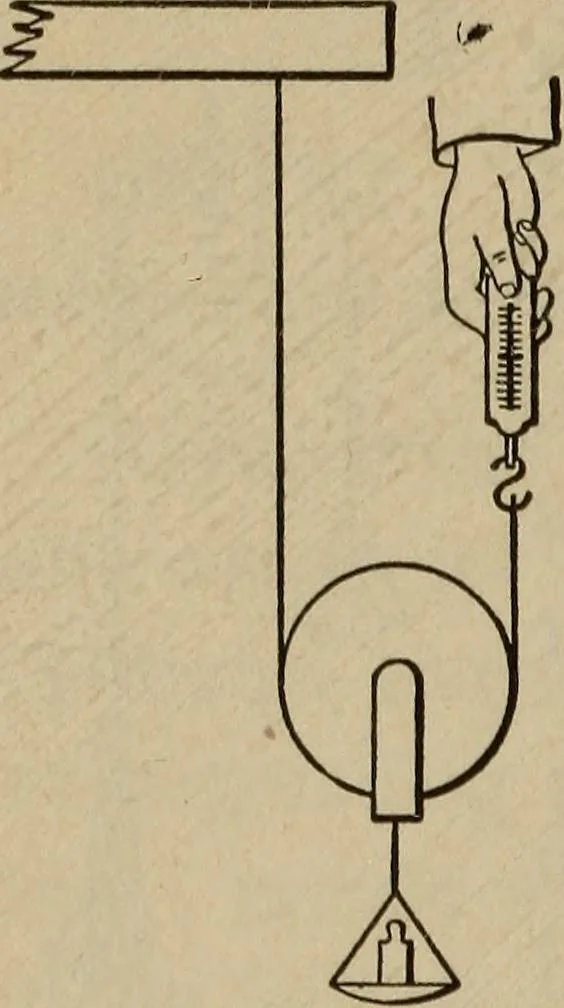 An illustration from Laboratory exercises to accompany Carhart and Chute's First principles of physics, 1913, leaf 119