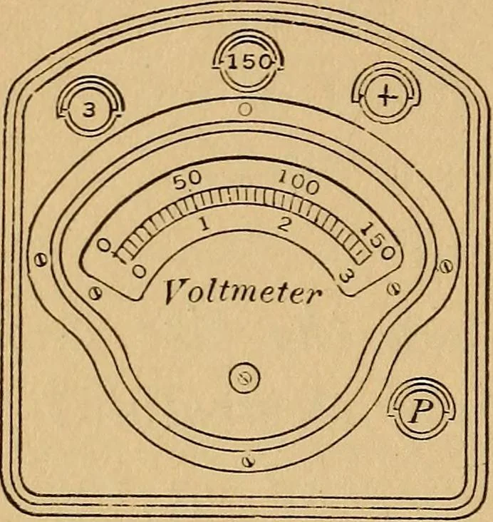 An illustration from A laboratory manual in physics, to accompany Black and Davis' "Practical physics for secondary schools,", 1913, leaf 79