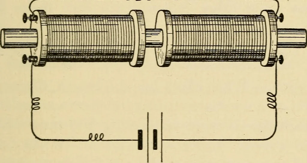 An illustration from Laboratory manual in physics, 1912, leaf 55