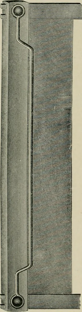 An illustration from Labor-saving looms : a brief treatise on plain weaving and the recent improvements in that line, with special reference to the Northrop looms manufactured by Draper Company, Hopedale, Mass., U.S.A, 1905, leaf 113