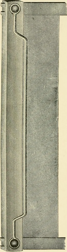 An illustration from Labor-saving looms : a brief treatise on plain weaving and the recent improvements in that line, with special reference to the Northrup looms manufactured by Draper company, Hopedale, Mass., U. S. A., 1904, leaf 117