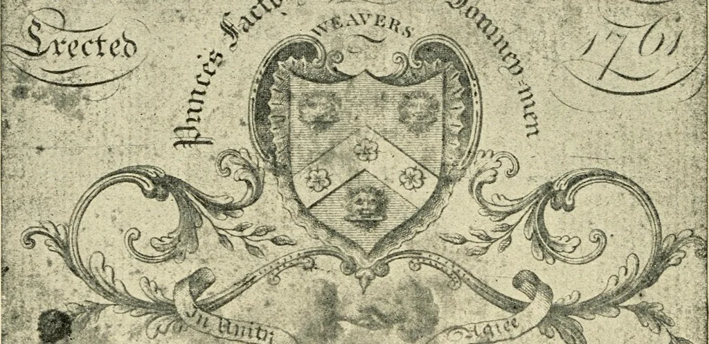 An illustration from Labor-saving looms : a brief treatise on plain weaving and the recent improvements in that line, with special reference to the Northrup looms manufactured by Draper company, Hopedale, Mass., U. S. A., 1904, leaf 201