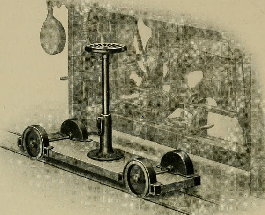 An illustration from Labor-saving looms, 1907, leaf 115