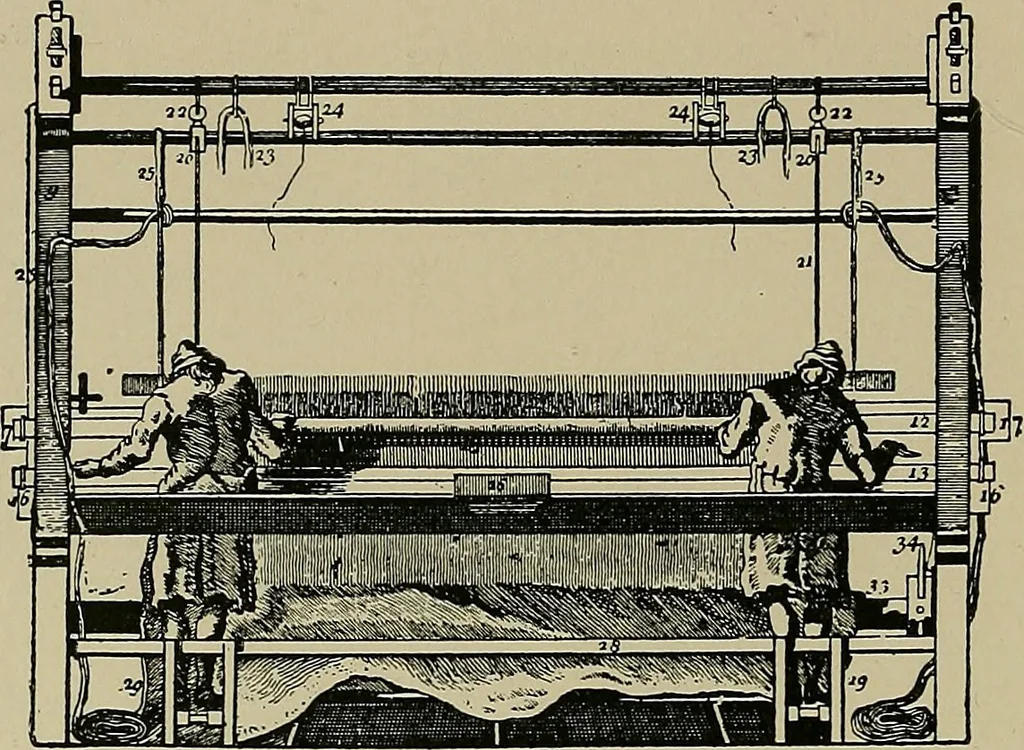 An illustration from Labor-saving looms, 1907, leaf 29
