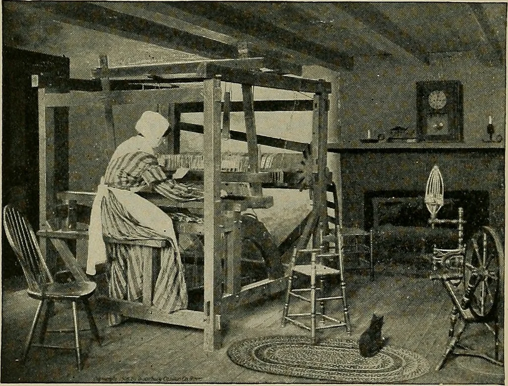 An illustration from Labor-saving looms, 1907, leaf 33