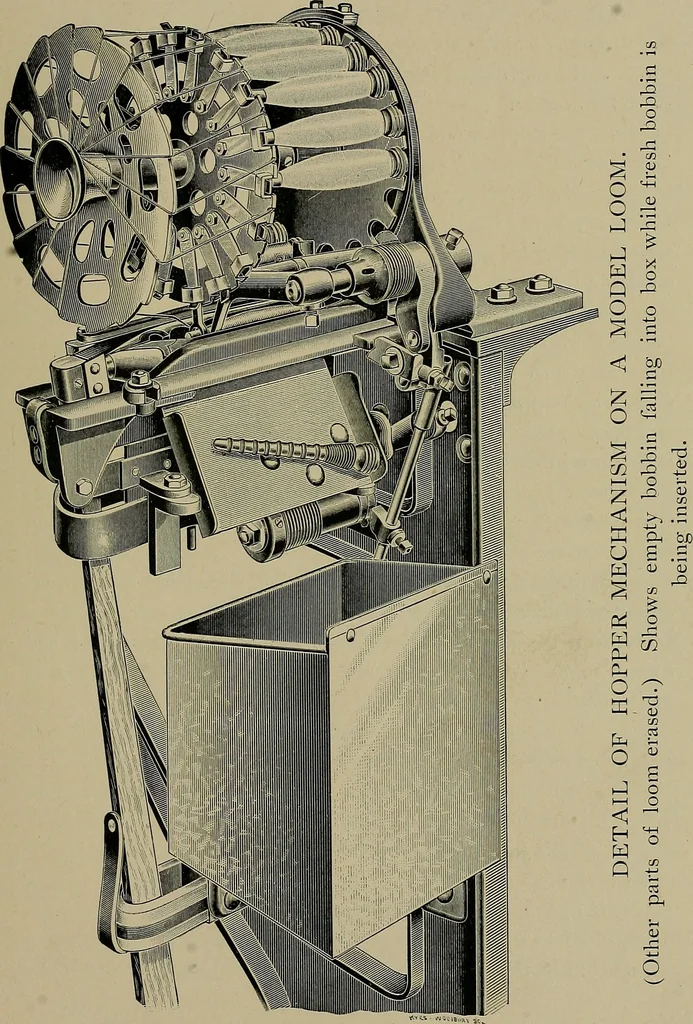 An illustration from Labor-saving looms, 1907, leaf 44