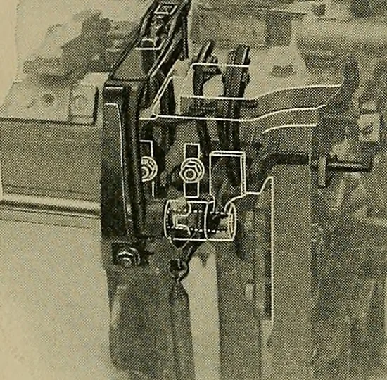 An illustration from Labor-saving looms, 1907, leaf 79