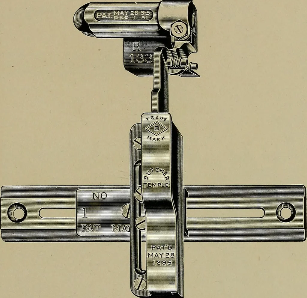 An illustration from Labor-saving looms, 1907, leaf 86