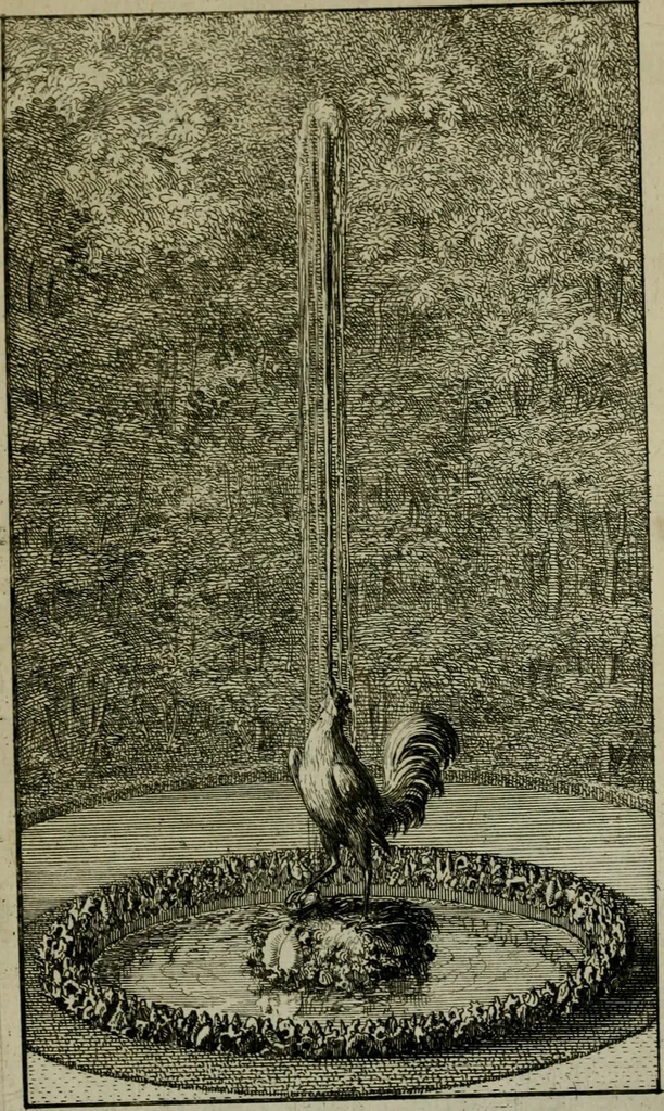 An illustration from Labyrinte de Versailles, 1677, leaf 52