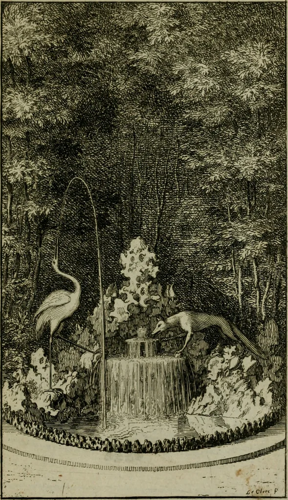 An illustration from Labyrinte de Versailles, 1677, leaf 70
