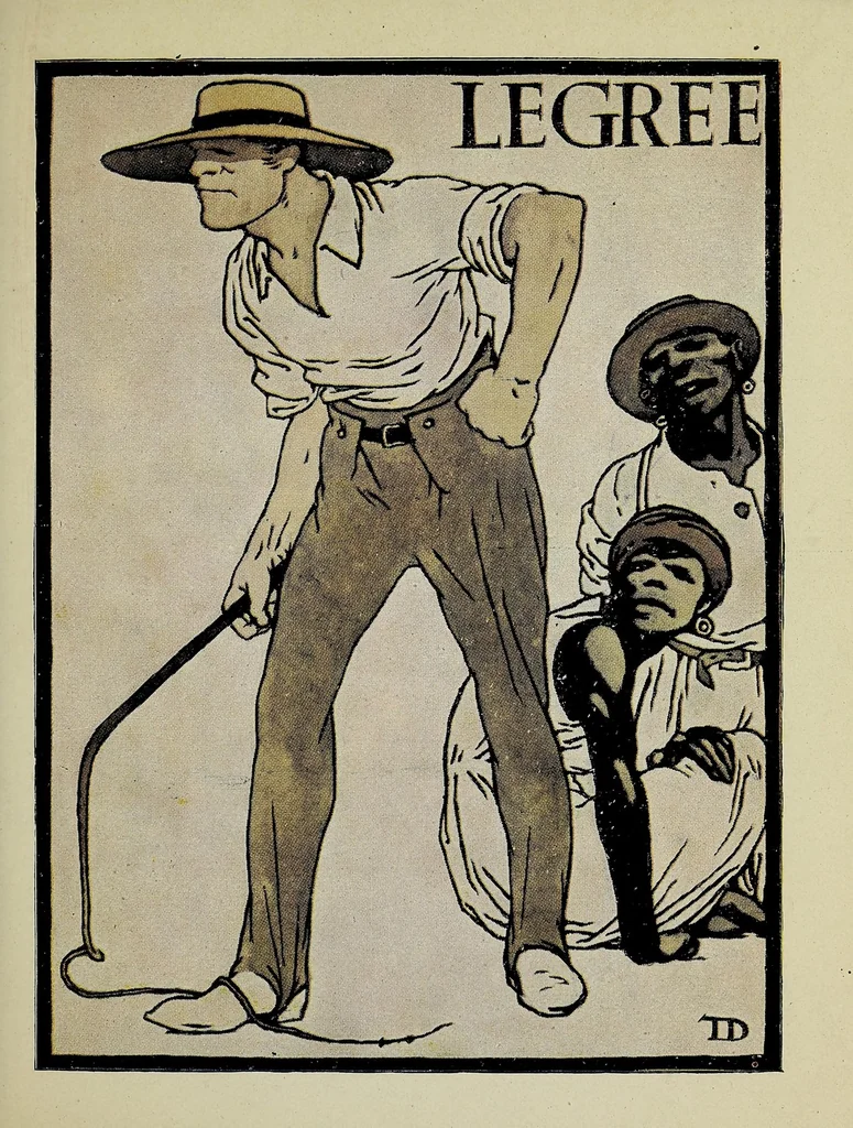 An illustration from La cabaña de Tom, 1918, leaf 89