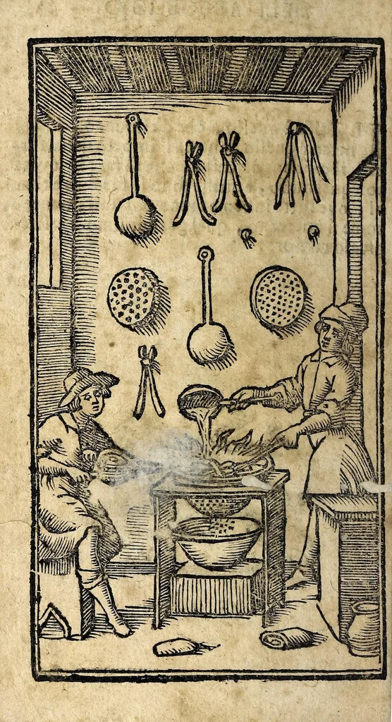 An illustration from La caccia dell' arcobugio, 1672, leaf 102