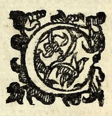 An illustration from La caccia di Giacomo di Foglioso, scudiero e signore di esso luogo, paese di Gastina in Poitù : con molte ricette & rimedij per risanare i cani da diuerse malattie, 1615, leaf 32