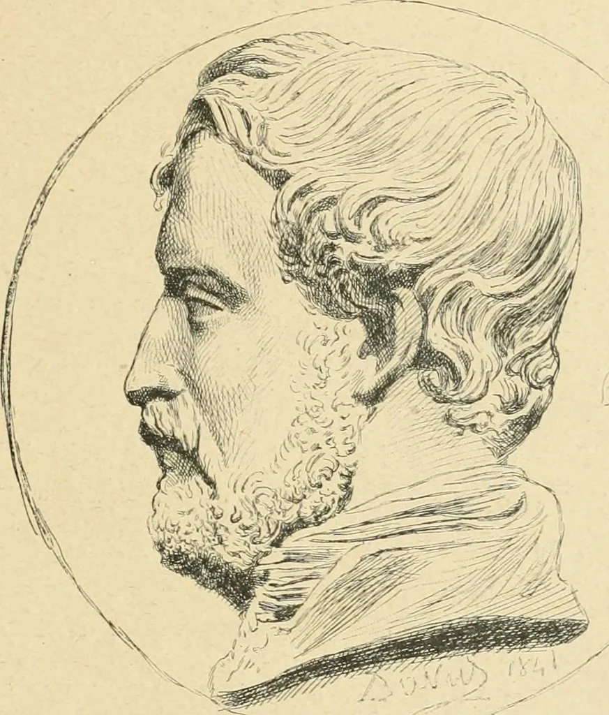 An illustration from La caricature et les caricaturistes ;, 1900, leaf 114