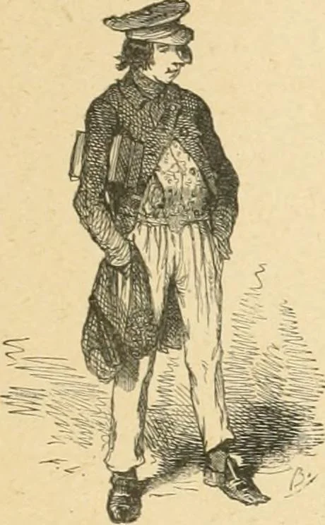 An illustration from La caricature et les caricaturistes ;, 1900, leaf 132