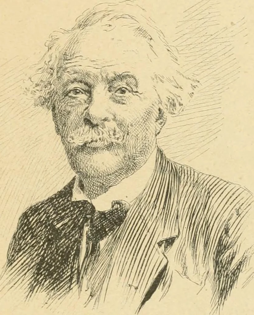 An illustration from La caricature et les caricaturistes ;, 1900, leaf 136