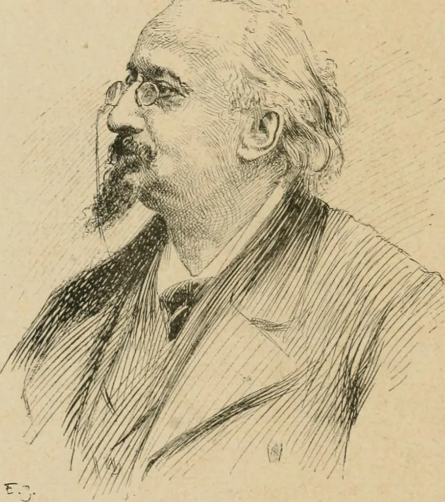 An illustration from La caricature et les caricaturistes ;, 1900, leaf 137