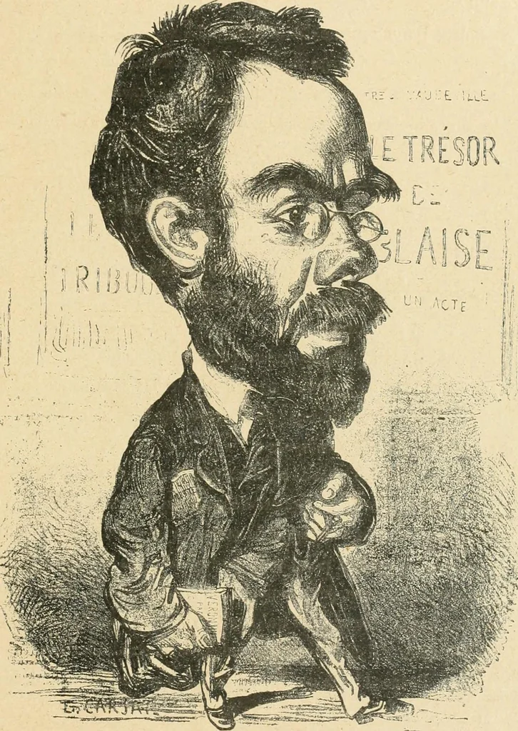 An illustration from La caricature et les caricaturistes ;, 1900, leaf 138