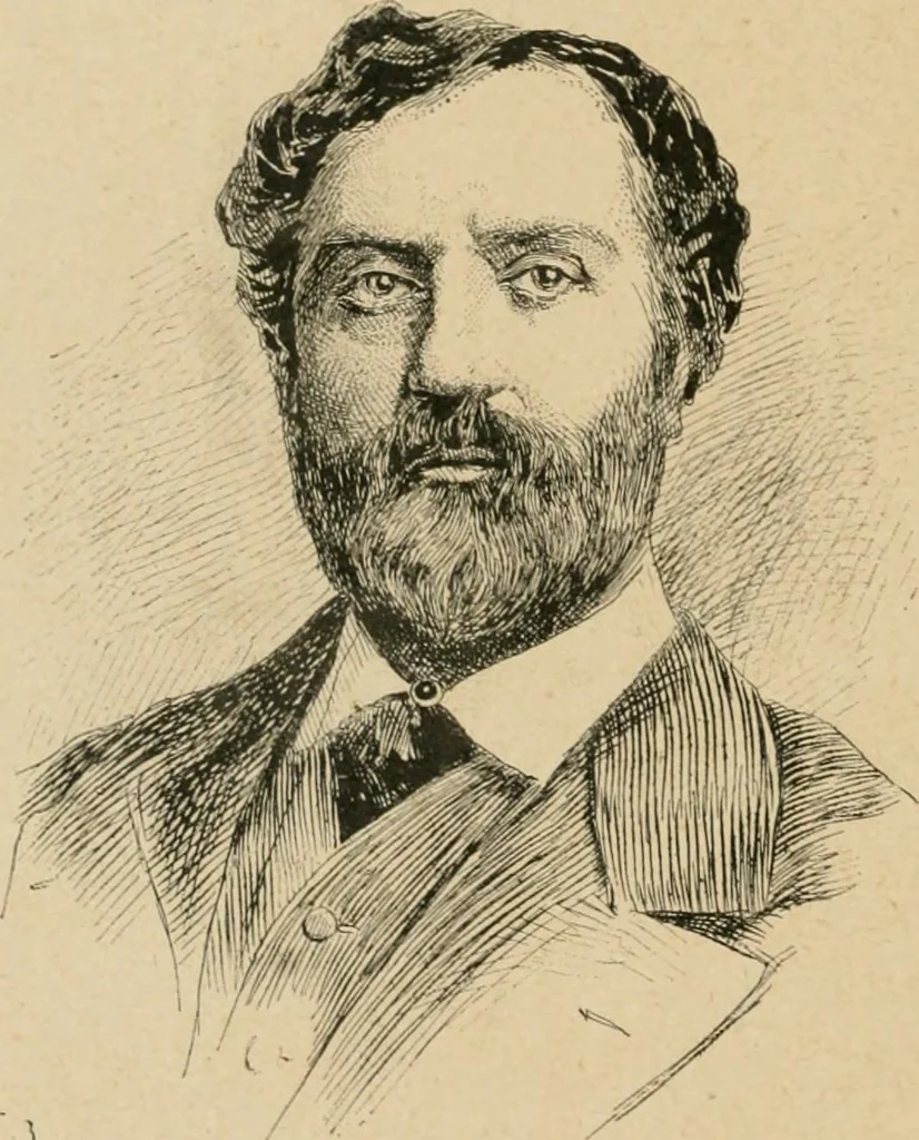 An illustration from La caricature et les caricaturistes ;, 1900, leaf 143