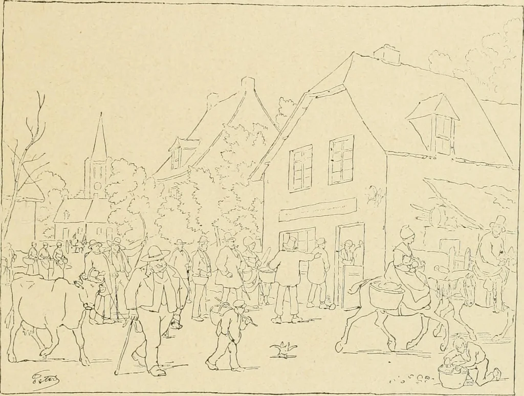 An illustration from La caricature et les caricaturistes ;, 1900, leaf 180