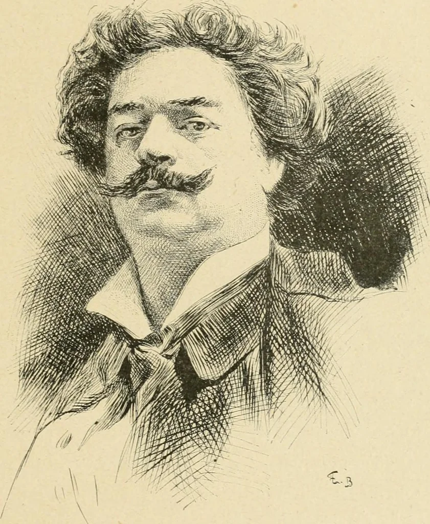 An illustration from La caricature et les caricaturistes ;, 1900, leaf 182