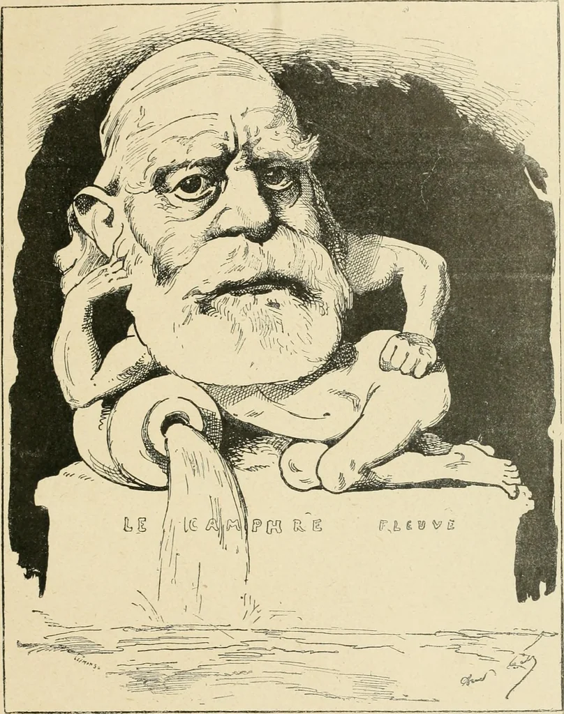 An illustration from La caricature et les caricaturistes ;, 1900, leaf 192