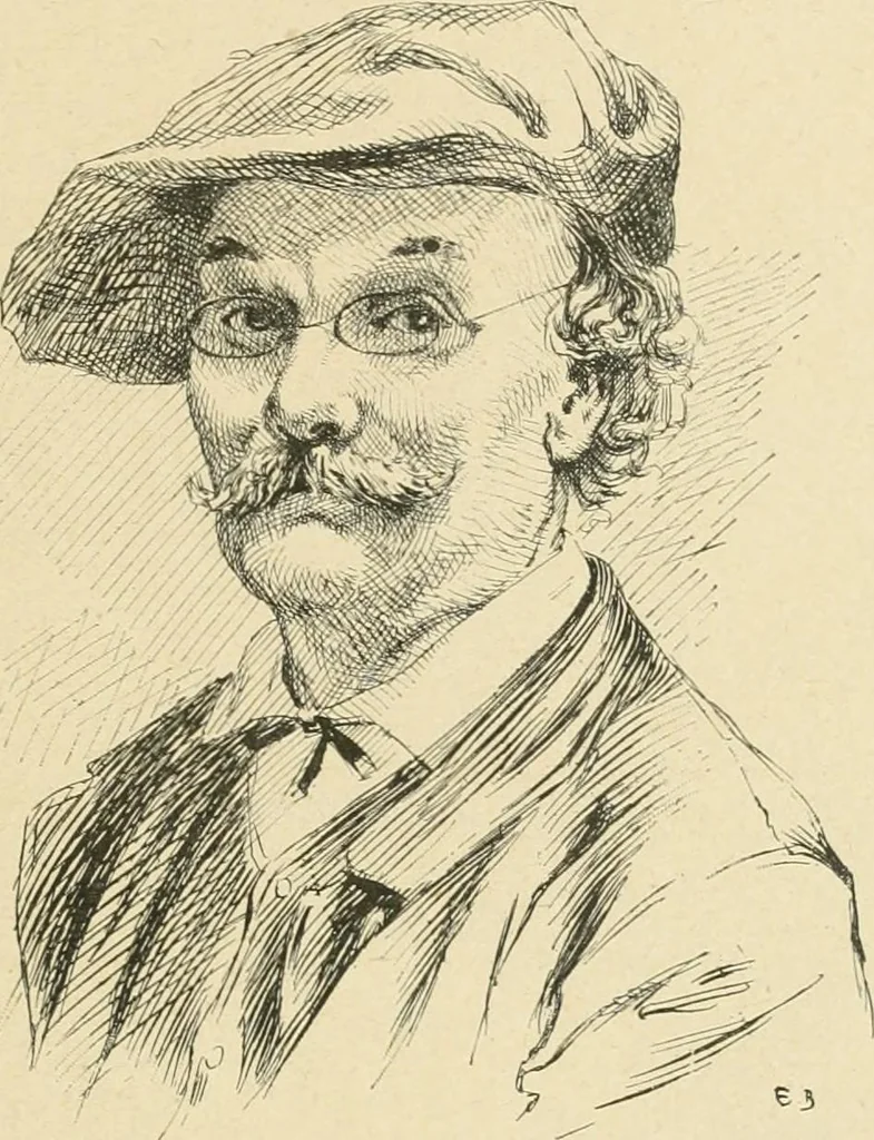 An illustration from La caricature et les caricaturistes ;, 1900, leaf 198