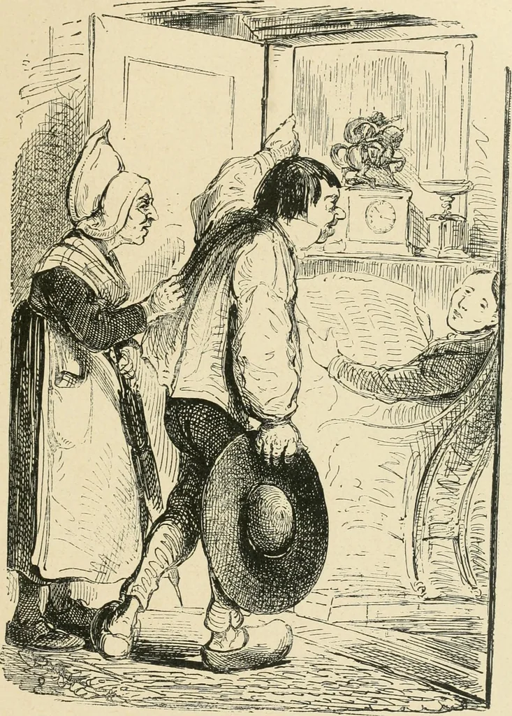An illustration from La caricature et les caricaturistes ;, 1900, leaf 200